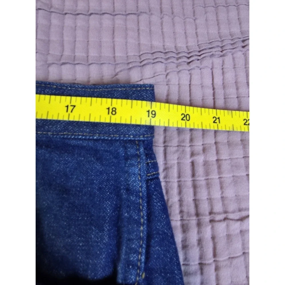 Wrangler Cowboy Cut Men's Straight Leg Dark Wash Denim Jeans Regular Fit 38x33.5